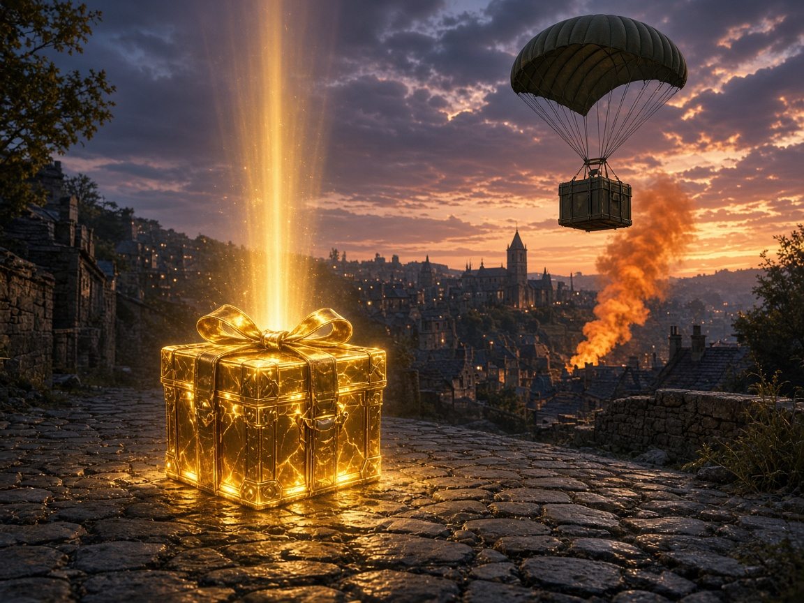 Presentes e air drops